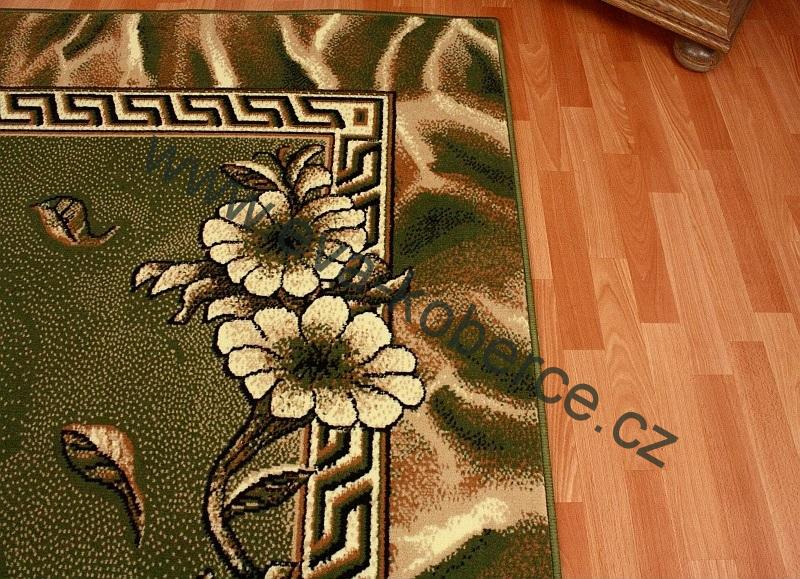 Kusový koberec BCF T15 zelený