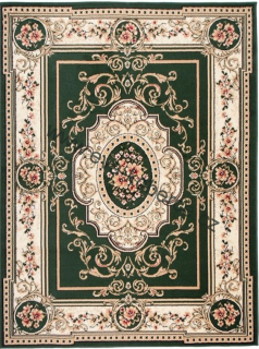 Kusový koberec BCF F744A zelený