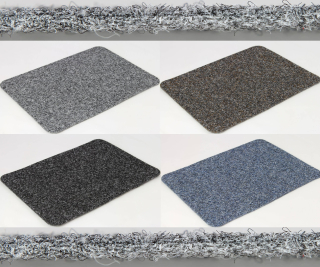 Vpichovaný koberec v metráži Bastion 16 hnědý