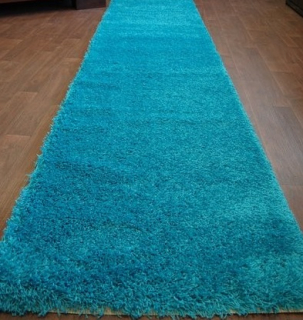 Běhoun Shaggy Parisian tyrkysový