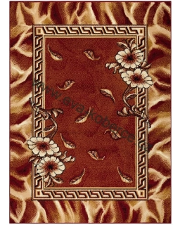 Kusový koberec BCF T15 bordový