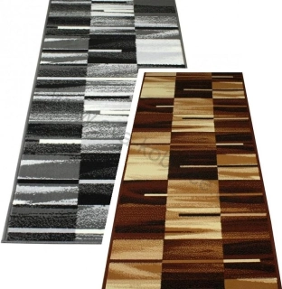 Metrážový běhoun BCF BD38 hnědý šíře 80cm