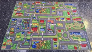 Dětský koberec PlayCity silnice 165 x 200cm