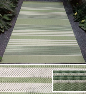 Buklé kusový koberec Star 19246-699 zelený 80 x 150cm