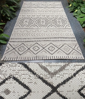 Buklé kusový koberec Star 19578-286 šedý 140 x 200cm